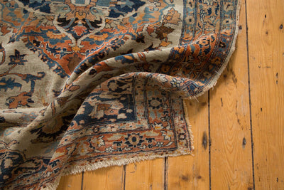 4x5.5 Antique Haji Jalili Tabriz Rug by Old New House® - product image 3 for Resin Society