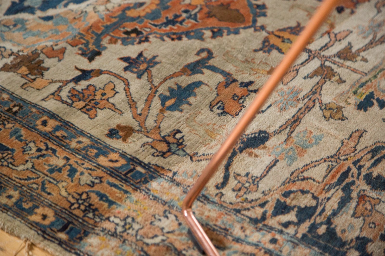 4x5.5 Antique Haji Jalili Tabriz Rug by Old New House® - product image 10 for Resin Society