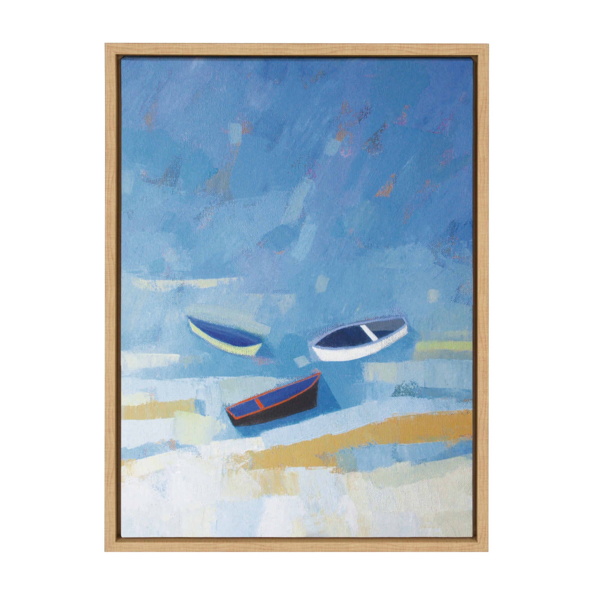 Sylvie Golden Dunes Framed Canvas by kateandlaurel - product image 2 for Resin Society