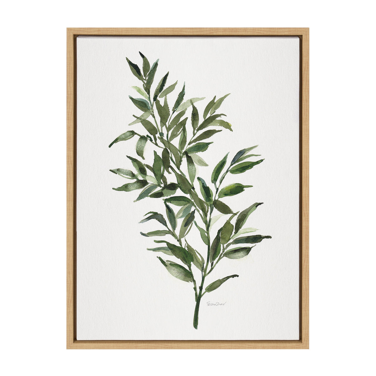 Sylvie Ruscus Framed Canvas by kateandlaurel - product image 2 for Resin Society