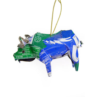 Unpainted Tin Buffalo Ornament by Mbare Ltd - product image 2 for Resin Society