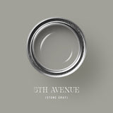Cans of 5th Avenue paint by tonesterpaints with various finish options