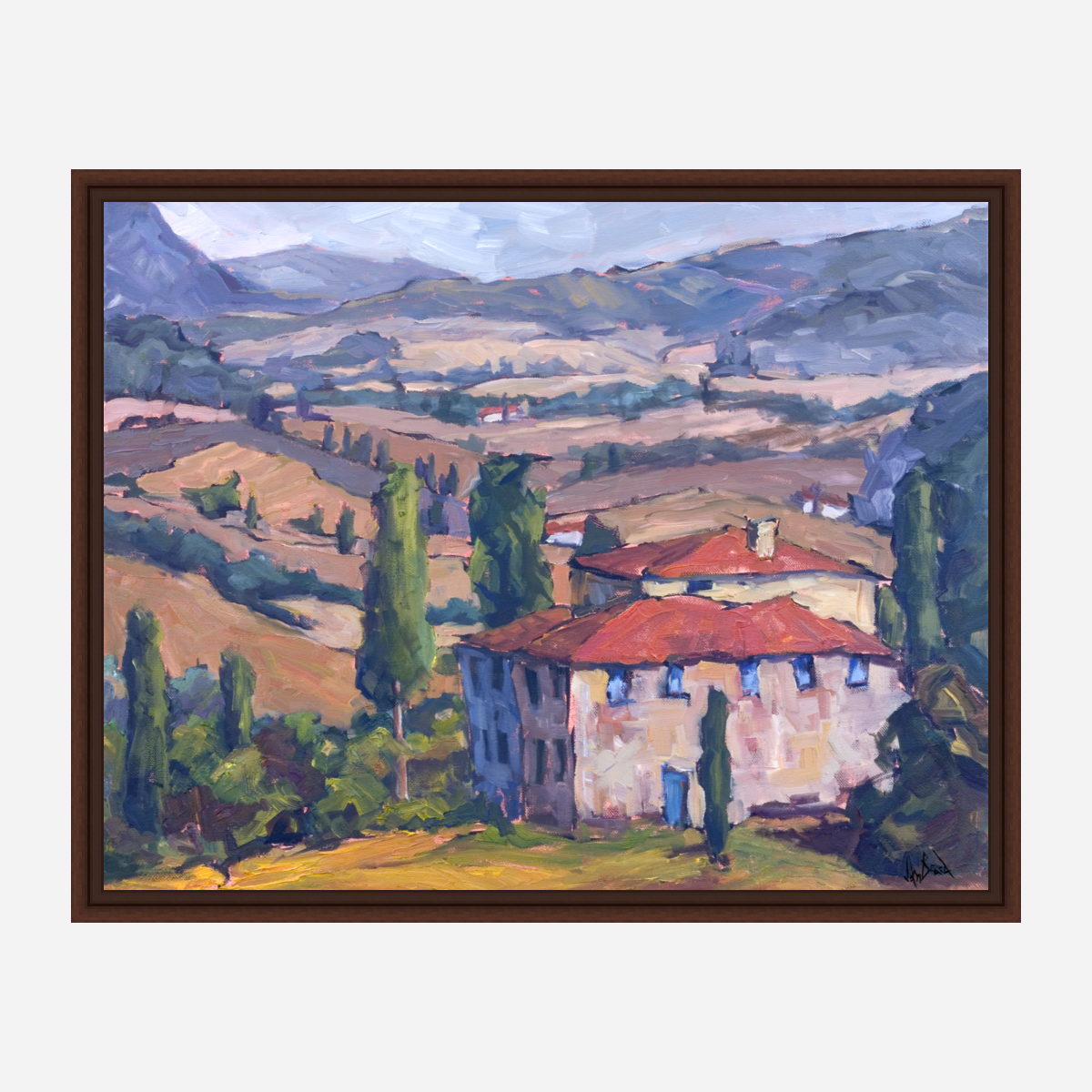Toscana Artist Enhanced Canvas Print by John Beard Collection - product image 7 for Resin Society