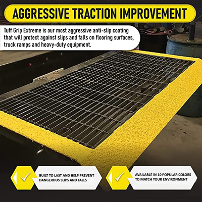 Tuff Grip or Tuff Grip Extreme - Aggressive Traction Non-Skid Floor Paint detail image - Resin Society