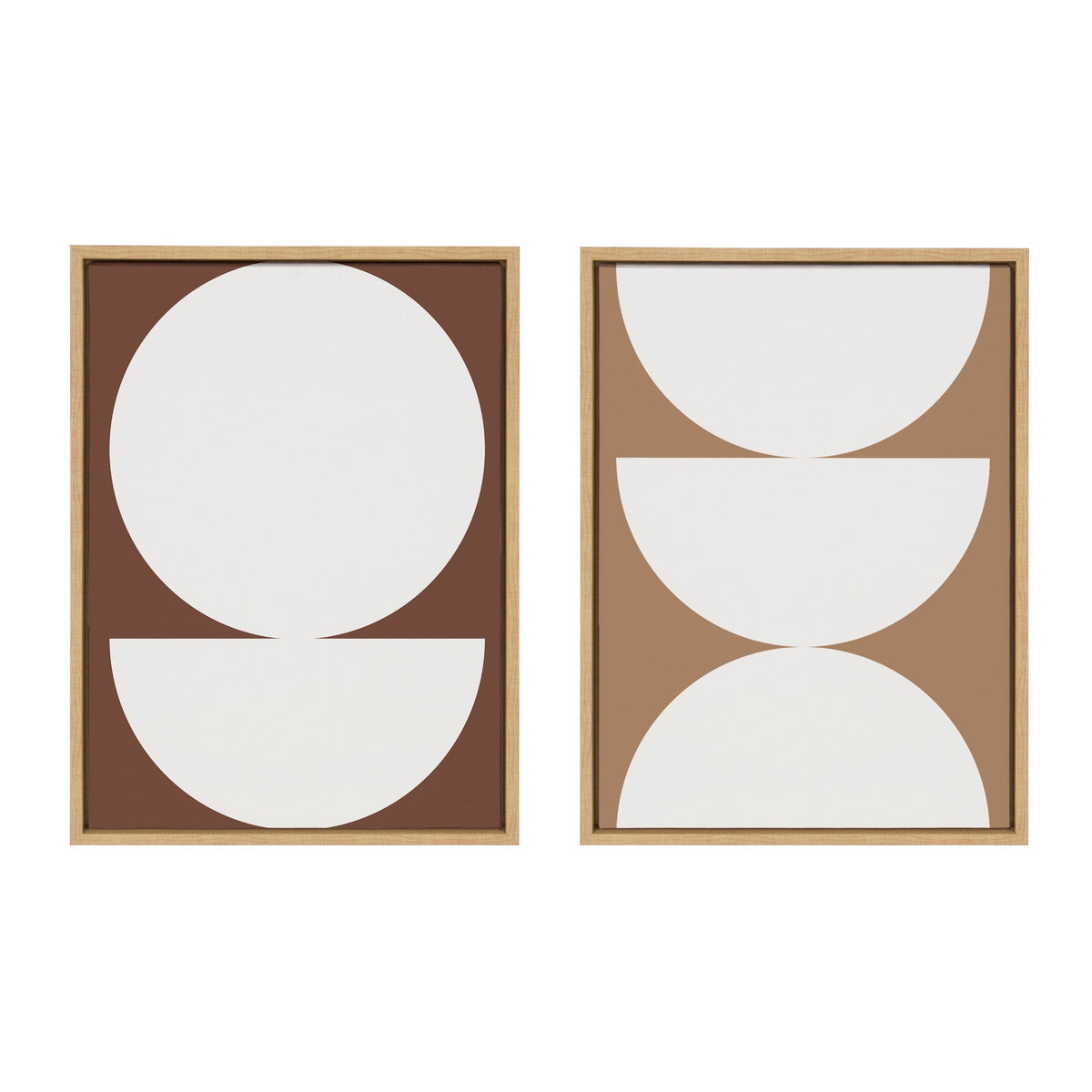 Sylvie Earthy Boho Geometric 1 Brown and Earthy Boho Geometric 2 Terra by kateandlaurel - product image 2 for Resin Society