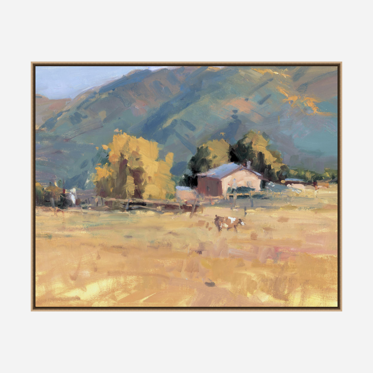 Tranquil Valley Artist Enhanced Canvas Print by John Beard Collection - product image 8 for Resin Society