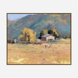 Tranquil Valley Artist Enhanced Canvas Print by John Beard Collection - product image 8 for Resin Society