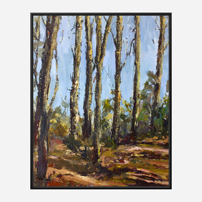 Trees III Artist Enhanced Canvas Print by John Beard Collection - product image 5 for Resin Society