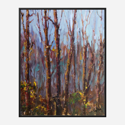Trees II Artist Enhanced Canvas Print by John Beard Collection - product image 5 for Resin Society