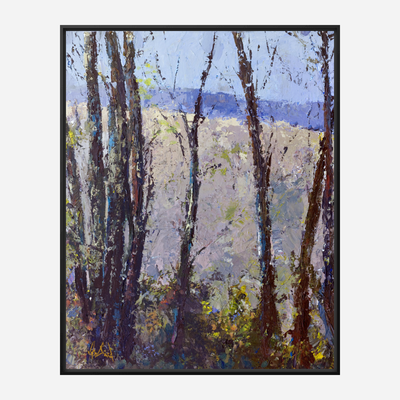 Trees I Artist Enhanced Canvas Print by John Beard Collection - product image 5 for Resin Society