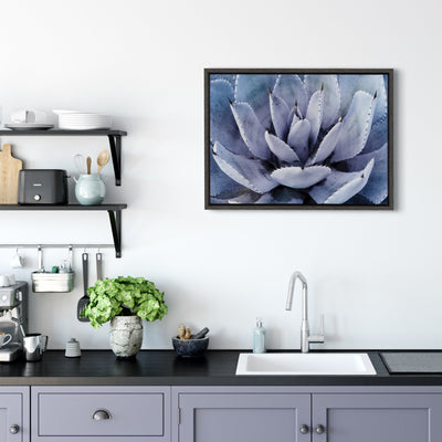 Sylvie Violet Cactus Framed Canvas by Amy Peterson by kateandlaurel - product image 7 for Resin Society