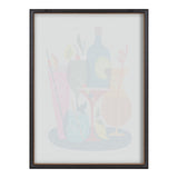 Blake Mid Century Modern Cocktails Framed Printed Glass by kateandlaurel - product image 4 for Resin Society