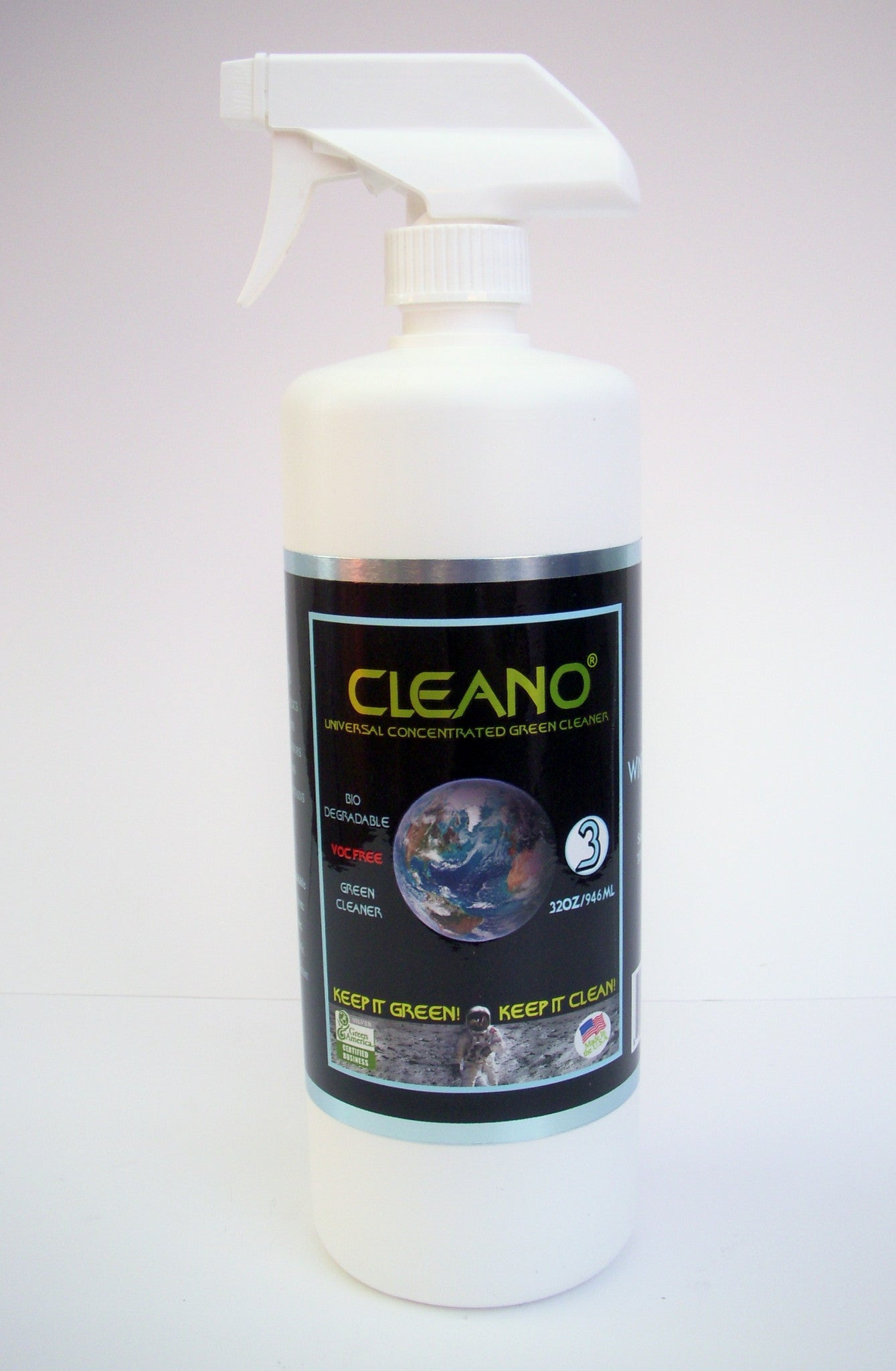 Ready-made 32 oz. CLEANO® Industrial Grade Window Cleaner by CLEANO® INC - main product image for Resin Society