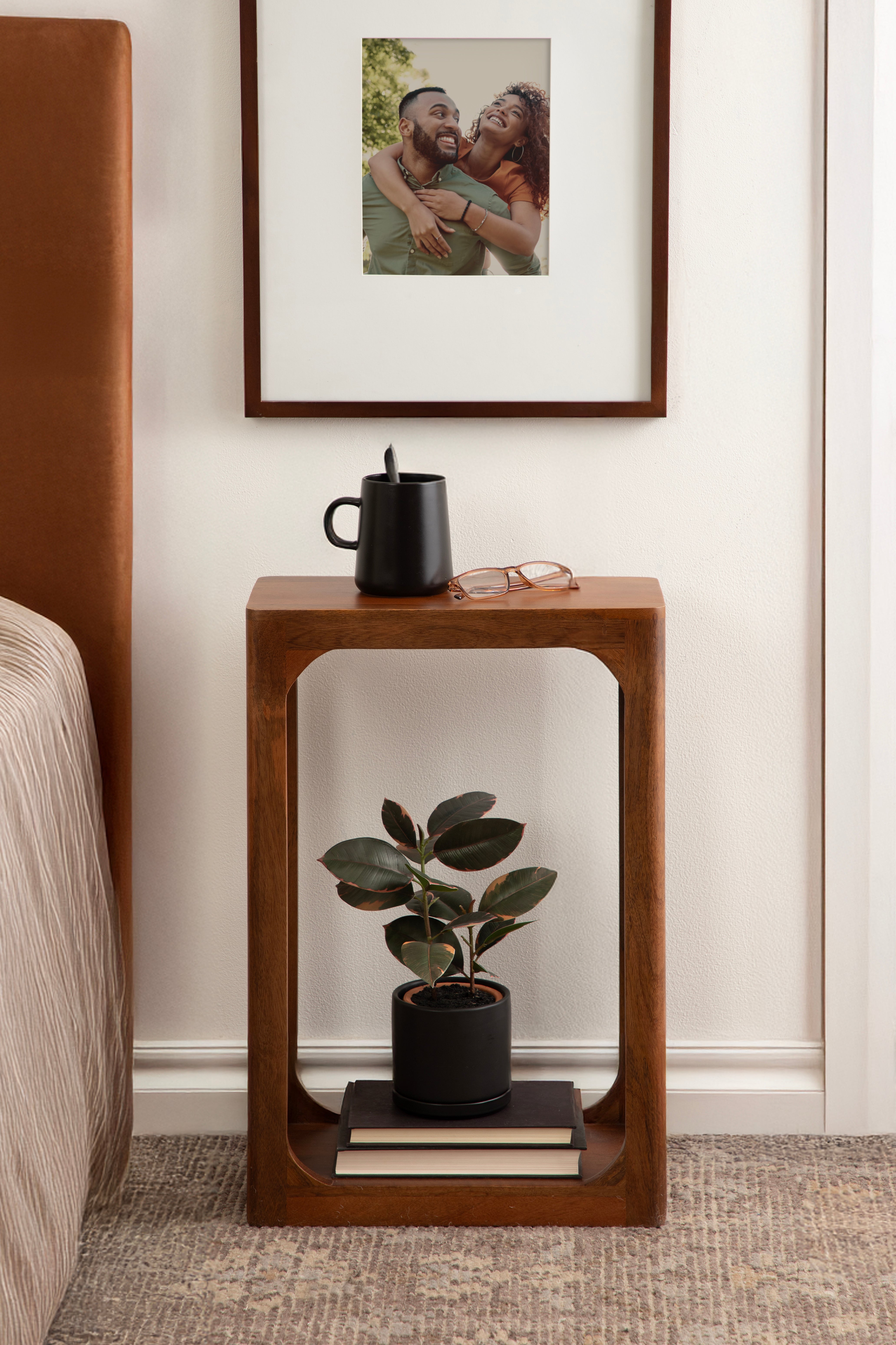 Dahl Wood Slim Side Table