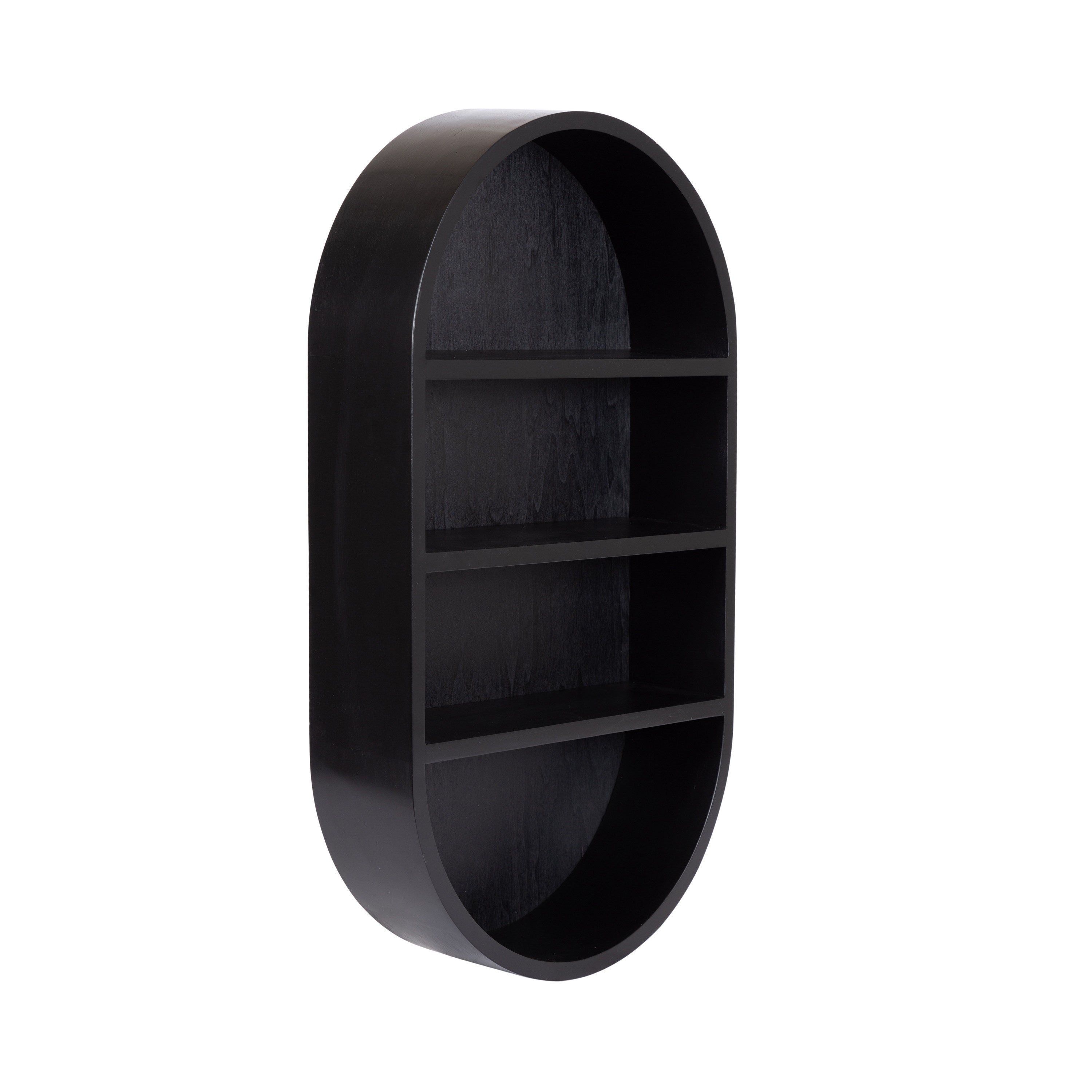 Hutton Wood Capsule Wall Shelf by kateandlaurel - product image 10 for Resin Society