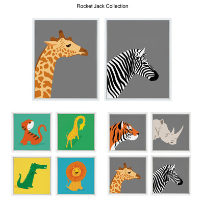 Sylvie Splash Framed Canvas by Rocket Jack by kateandlaurel - product image 7 for Resin Society
