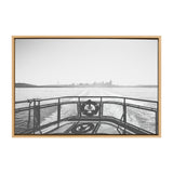 Sylvie Morning Ferry Framed Canvas by kateandlaurel - product image 8 for Resin Society