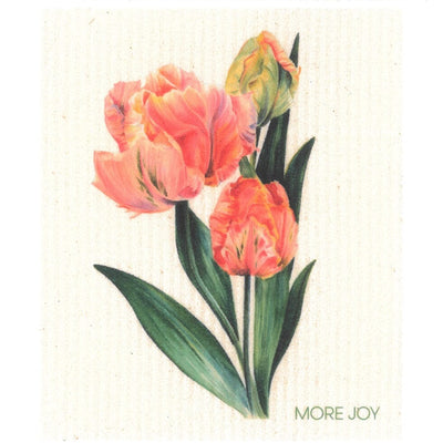 Tulips Swedish Dishcloth by sweetgum home, LLC - main product image for Resin Society