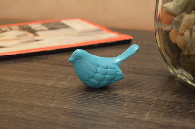Vibhsa Bird Figurines Symbols of Health & Happiness (Turquoise)