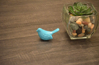 Vibhsa Bird Figurines Symbols of Health & Happiness (Turquoise)