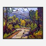 Tuscan Landscape Artist Enhanced Canvas Print by John Beard Collection - product image 5 for Resin Society