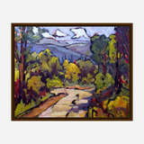 Tuscan Landscape Artist Enhanced Canvas Print by John Beard Collection - product image 7 for Resin Society