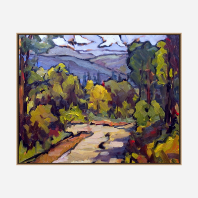Tuscan Landscape Artist Enhanced Canvas Print by John Beard Collection - product image 8 for Resin Society