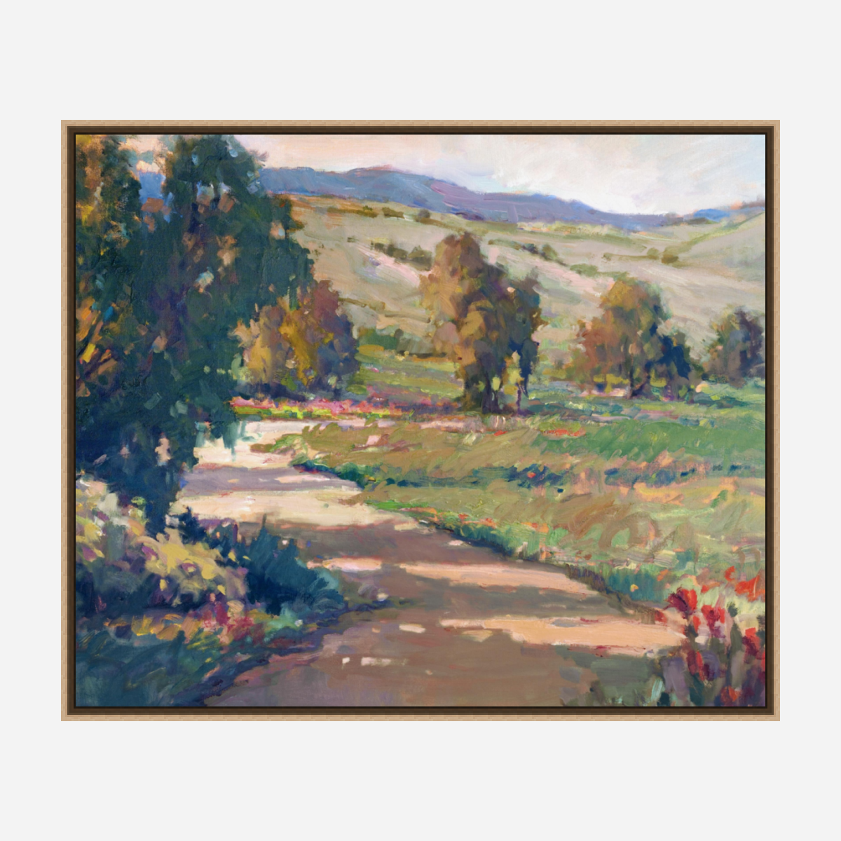 Tuscan Meadow Artist Enhanced Canvas Print by John Beard Collection - product image 8 for Resin Society