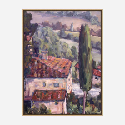 Tuscan Pastures Artist Enhanced Canvas Print by John Beard Collection - product image 8 for Resin Society
