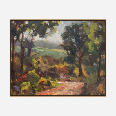 Tuscan Path Artist Enhanced Canvas Print by John Beard Collection - product image 8 for Resin Society
