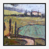 Tuscan Plowed Field Artist Canvas Enhanced Print by John Beard Collection - product image 5 for Resin Society
