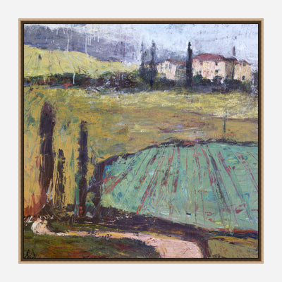 Tuscan Plowed Field Artist Canvas Enhanced Print by John Beard Collection - product image 8 for Resin Society