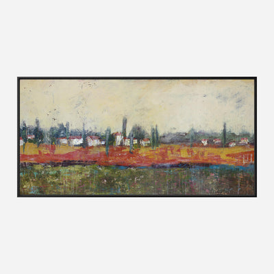 Tuscan Village Artist Enhanced Canvas Print by John Beard Collection - product image 5 for Resin Society