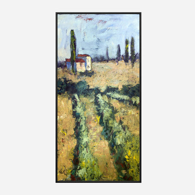 Tuscan Vineyard Artist Enhanced Canvas Print by John Beard Collection - product image 5 for Resin Society