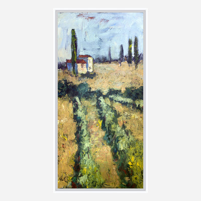 Tuscan Vineyard Artist Enhanced Canvas Print by John Beard Collection - product image 6 for Resin Society