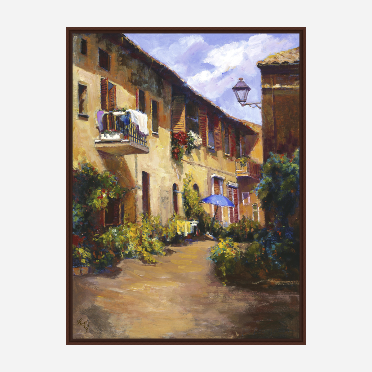 Tuscany Artist Enhanced Canvas Print by John Beard Collection - product image 6 for Resin Society