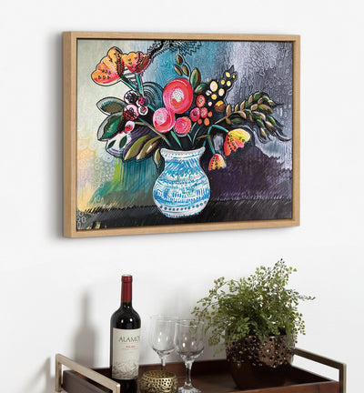 Sylvie Whimsy Still Life Framed Canvas by kateandlaurel - product image 8 for Resin Society