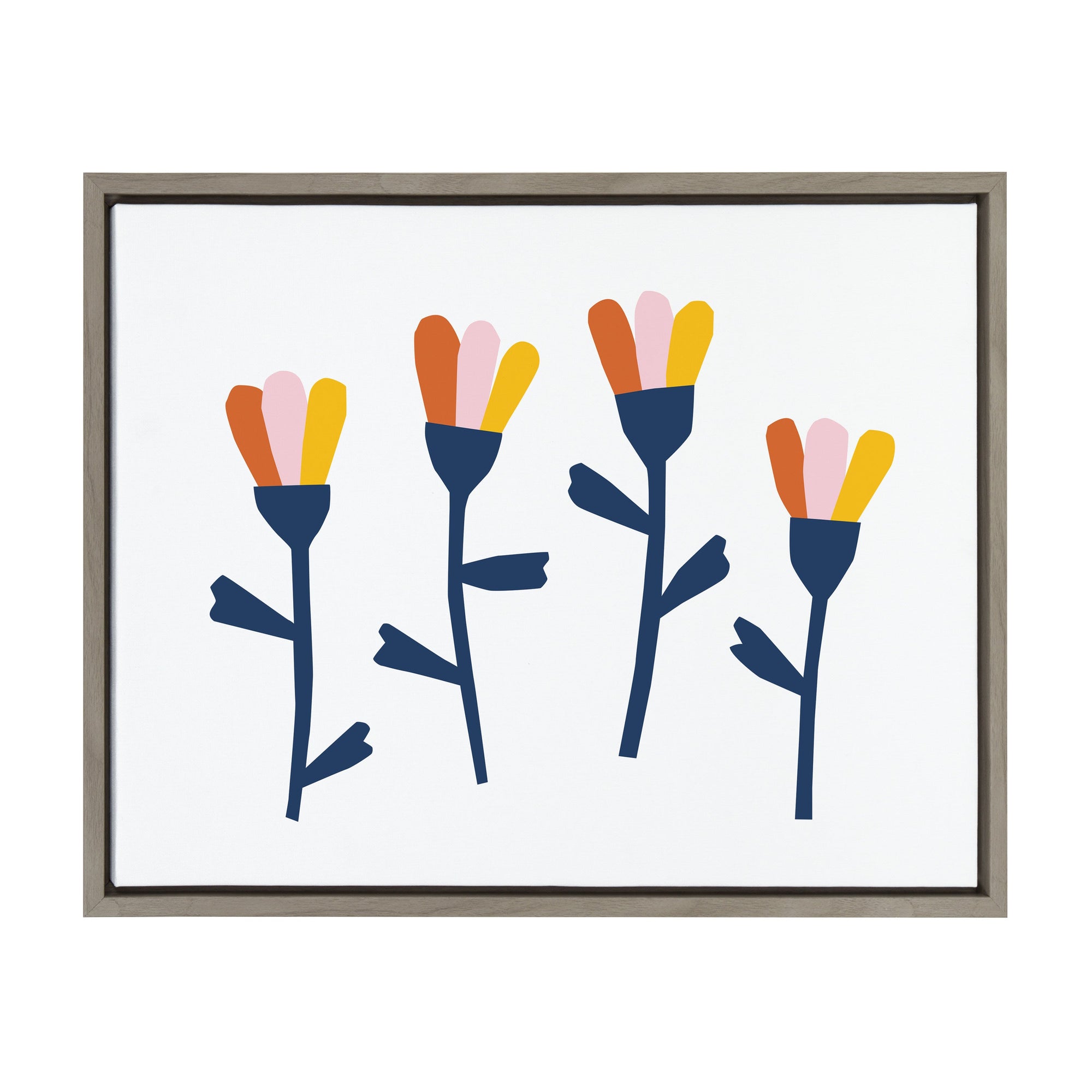 Sylvie Little Bloom Framed Canvas by kateandlaurel - product image 9 for Resin Society