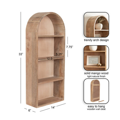 Arcott Arch Wall Shelf by kateandlaurel