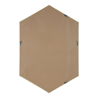 Rhodes Framed Hexagon Wall Mirror