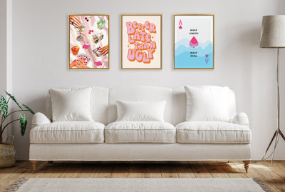 Sylvie Game Night Poker Framed Canvas by Honey Island Studio