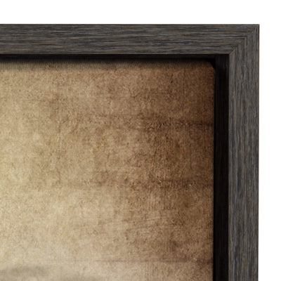 Sylvie Three Vintage Baseballs Framed Canvas by kateandlaurel - product image 3 for Resin Society