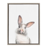 Sylvie Animal Studio Cute Male Rabbit Framed Canvas by kateandlaurel - product image 9 for Resin Society