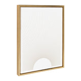 Sylvie Sun Rays Framed Canvas by Rocket Jack by kateandlaurel - product image 10 for Resin Society