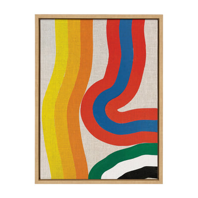 Sylvie It Depends on What You See Framed Canvas by Amber Vittoria