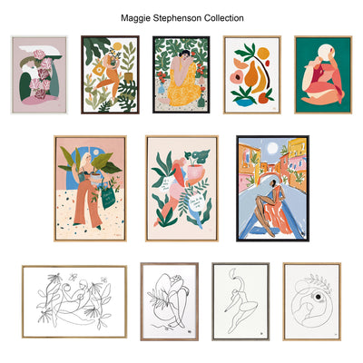 Sylvie You Are Enough Framed Canvas by kateandlaurel - product image 7 for Resin Society
