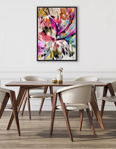 Sylvie Amaze Framed Canvas by Inkheart Designs