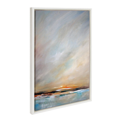 Sylvie Day's End Framed Canvas by Mary Sparrow