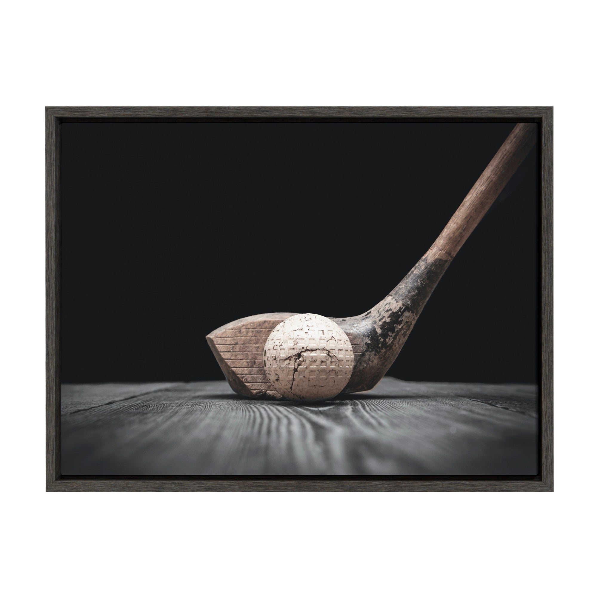 Sylvie Golf Club And Ball Framed Canvas by kateandlaurel - product image 9 for Resin Society