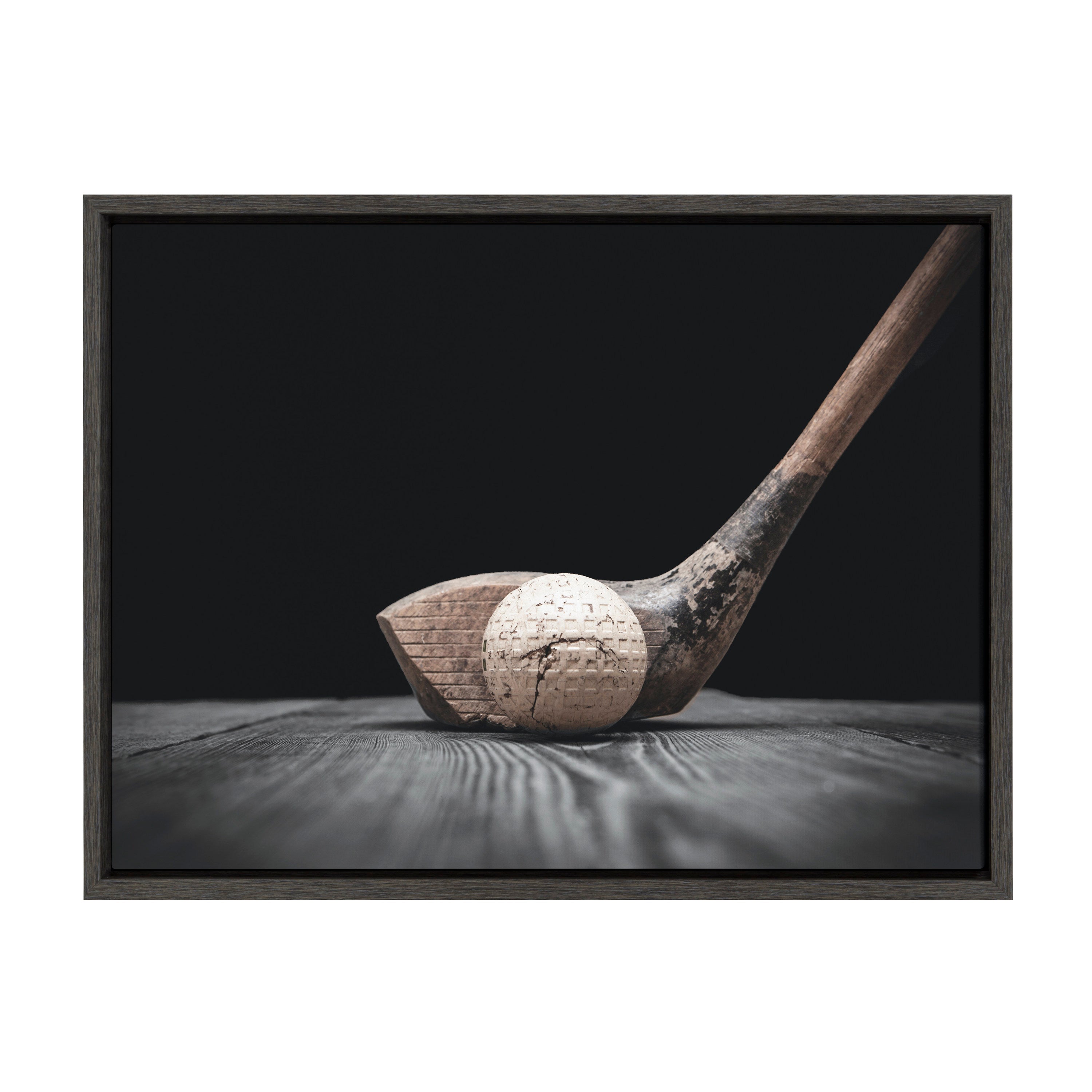 Sylvie Golf Club And Ball Framed Canvas by kateandlaurel - product image 9 for Resin Society
